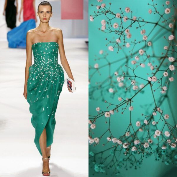 MODA VE ÇİÇEKLER ARASINDAKİ BÜYÜK AŞK