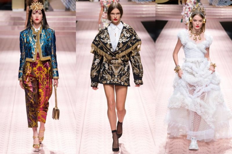 Dolce Gabbana 2019 İlkbahar Yaz Kreasyonu Defilesi