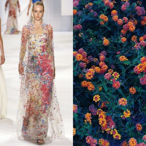 MODA VE ÇİÇEKLER ARASINDAKİ BÜYÜK AŞK