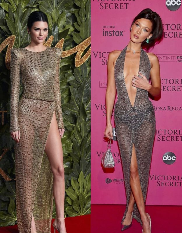 KIRMIZI HALI IKLII: KENDALL JENNER M? BELLA HADD M? 