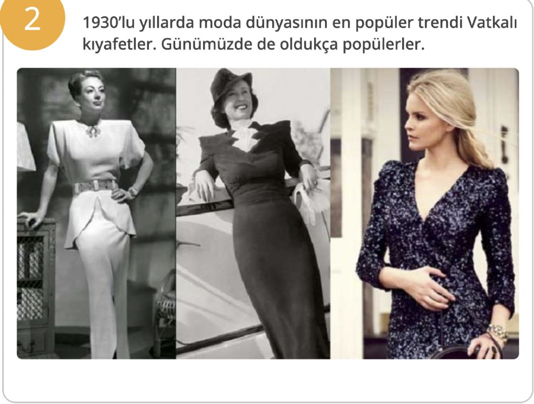 ESK MODA AKIMINA GER DN YAPTIIMIZI GSTEREN 30 TREND