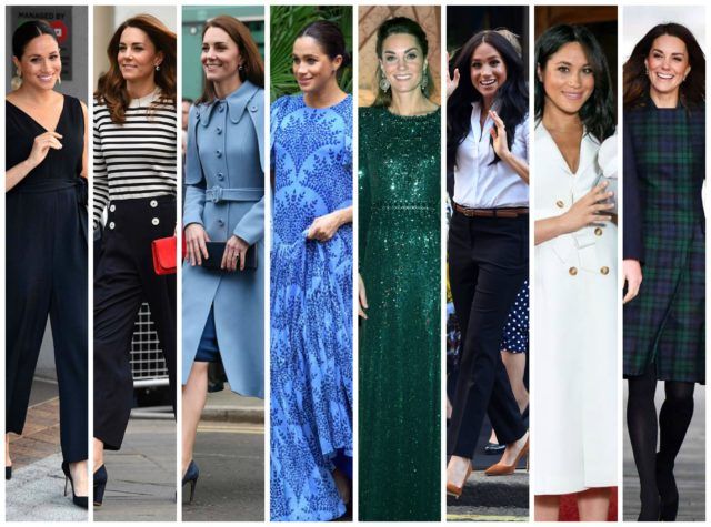 KATE MDDLETON VE MEGHAN MARKLE'IN STLLER