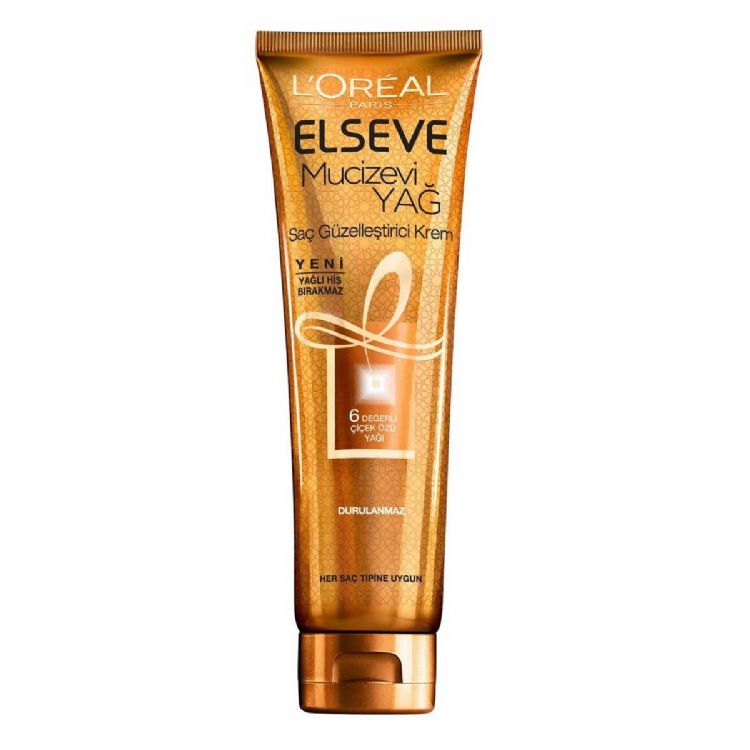 Loreal Elseve Mucizevi Yağ Saç Güzelleştirici Krem